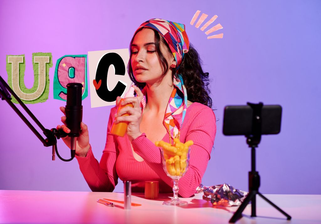 User-generated-content blog
